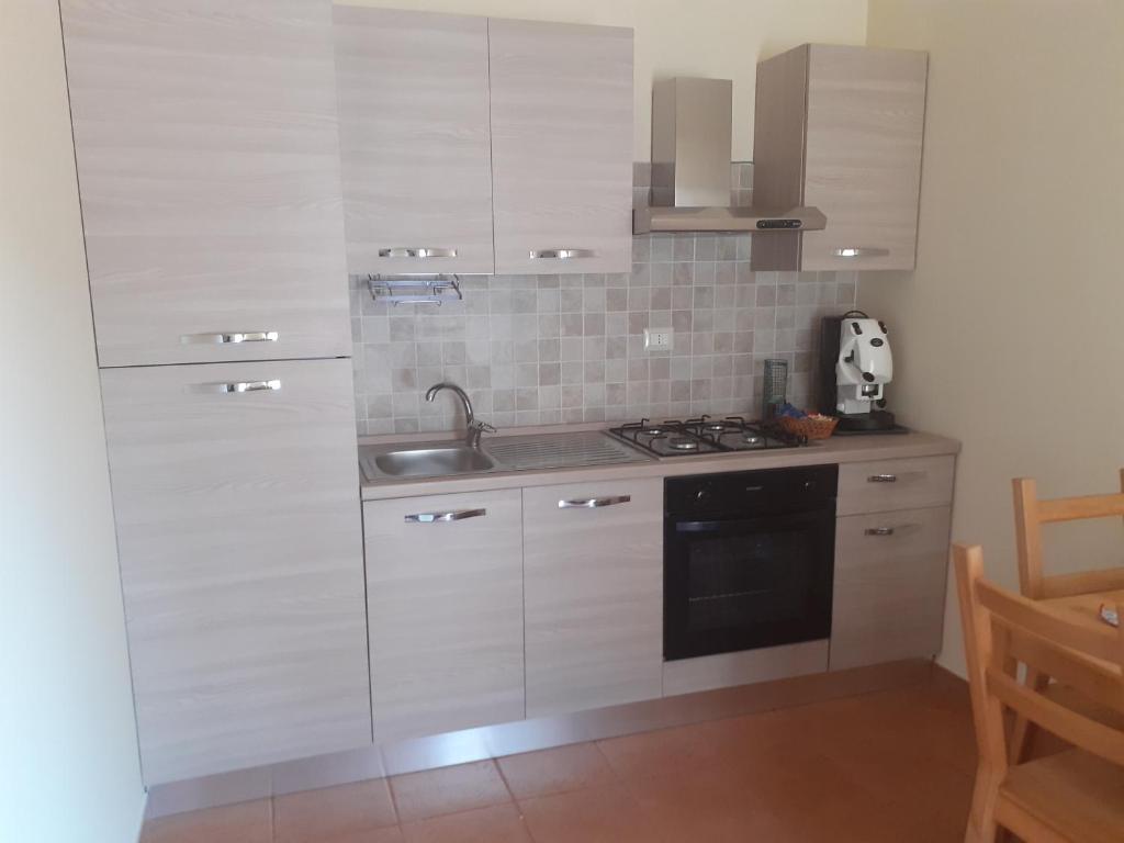 Kuchnia lub aneks kuchenny w obiekcie Casale Ciricó tra Catania e Siracusa