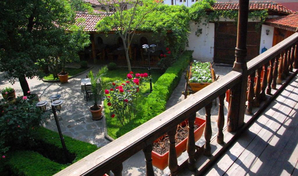 Zahrada ubytování Chakarova Guest House