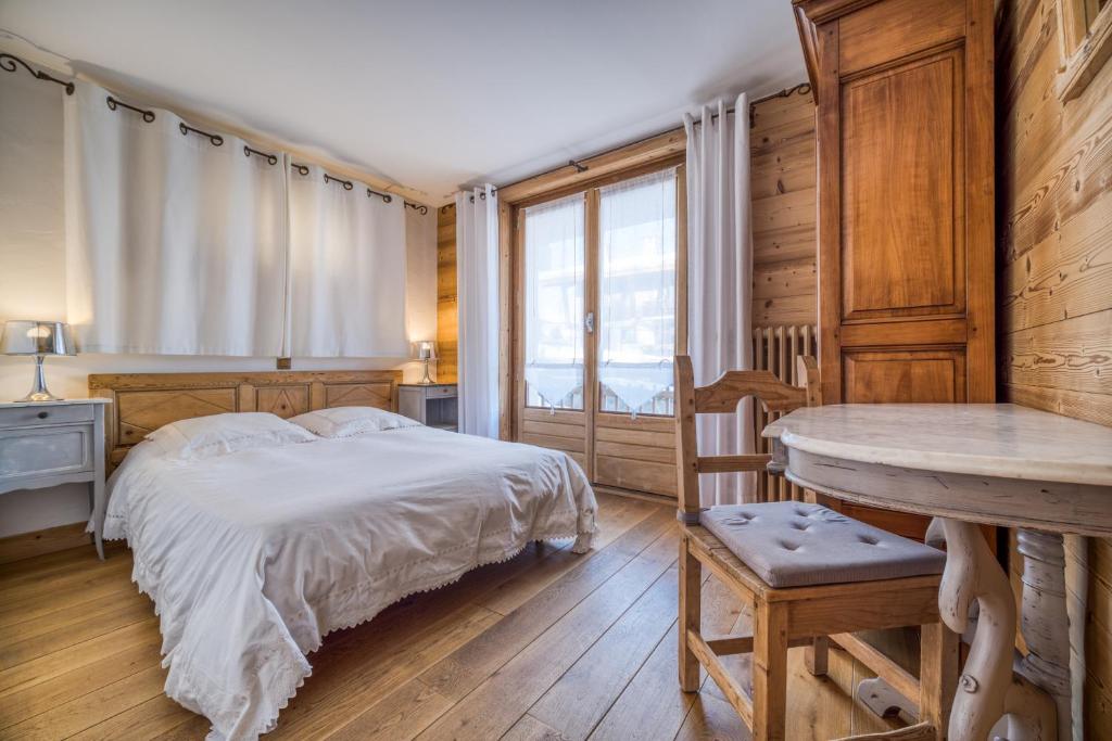 Posteľ alebo postele v izbe v ubytovaní Chalet Nessa