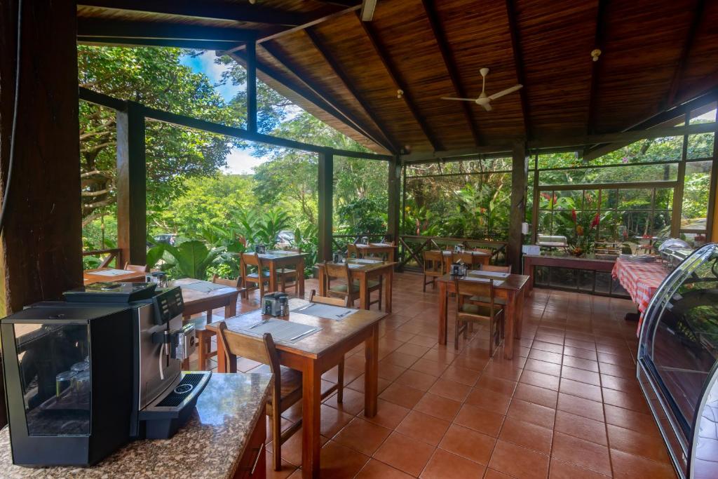Zahrada ubytování Rinconcito Lodge