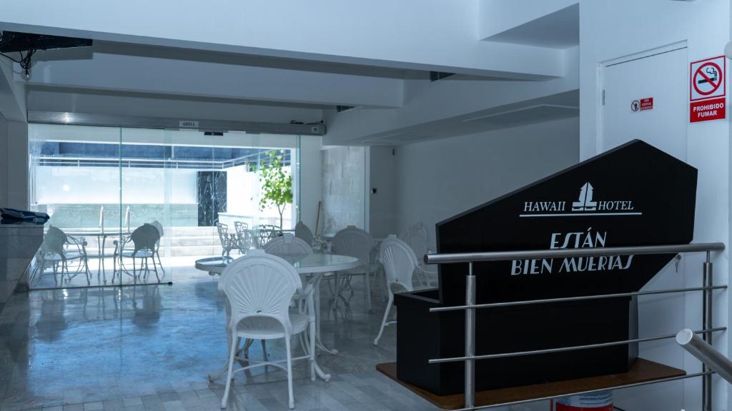 Posezení v ubytování Hawaii Hotel Veracruz