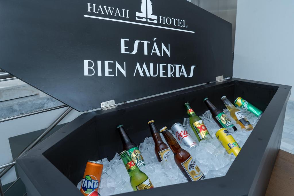 Nápoje v ubytování Hawaii Hotel Veracruz