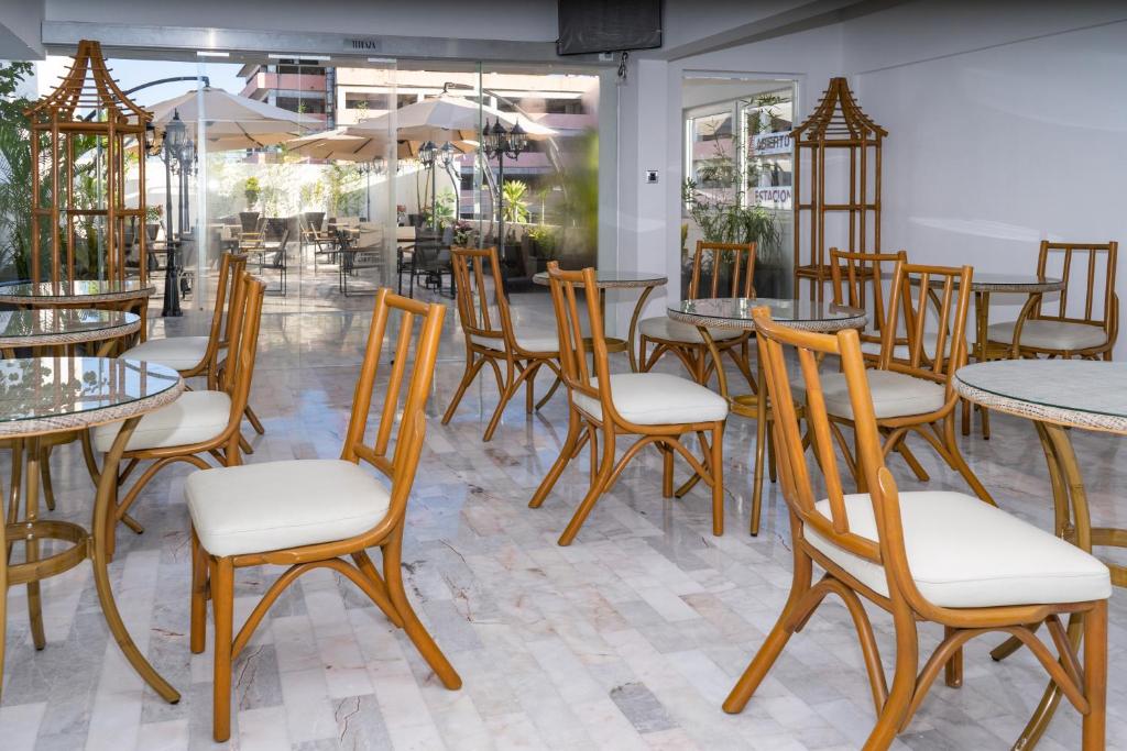 Restaurace v ubytování Hawaii Hotel Veracruz