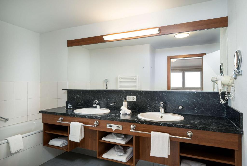 Koupelna v ubytování KUHOTEL by Rilano