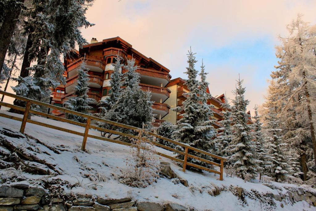 Hotel Royal v zimě