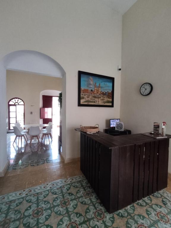 TV a/nebo společenská místnost v ubytování MELISA HOSTAL