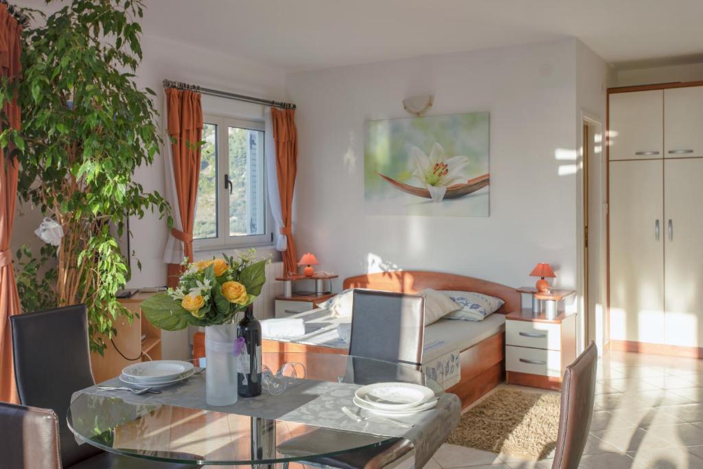 Posezení v ubytování Apartments Jakic
