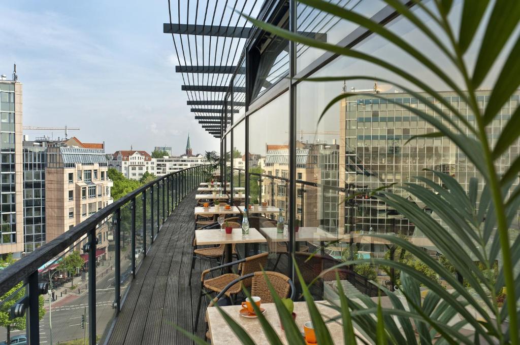 Balkón nebo terasa v ubytování Come Inn Berlin Kurfürstendamm