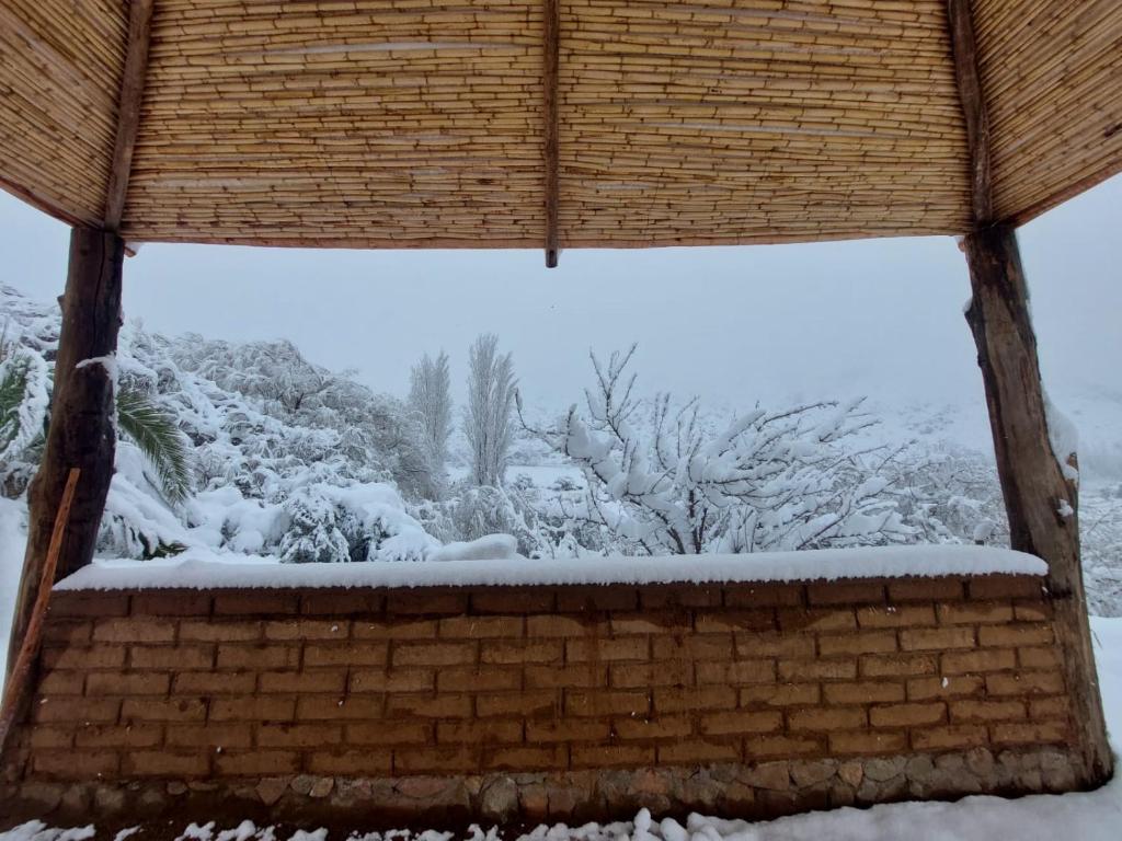 Piuquenes Lodge - Cabañas, Viñedos y estrellas en Horcón, Valle de Elqui v zimě