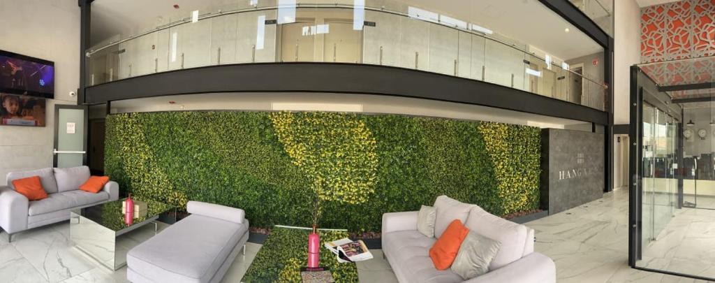Posezení v ubytování Hangar Inn Guadalajara Aeropuerto