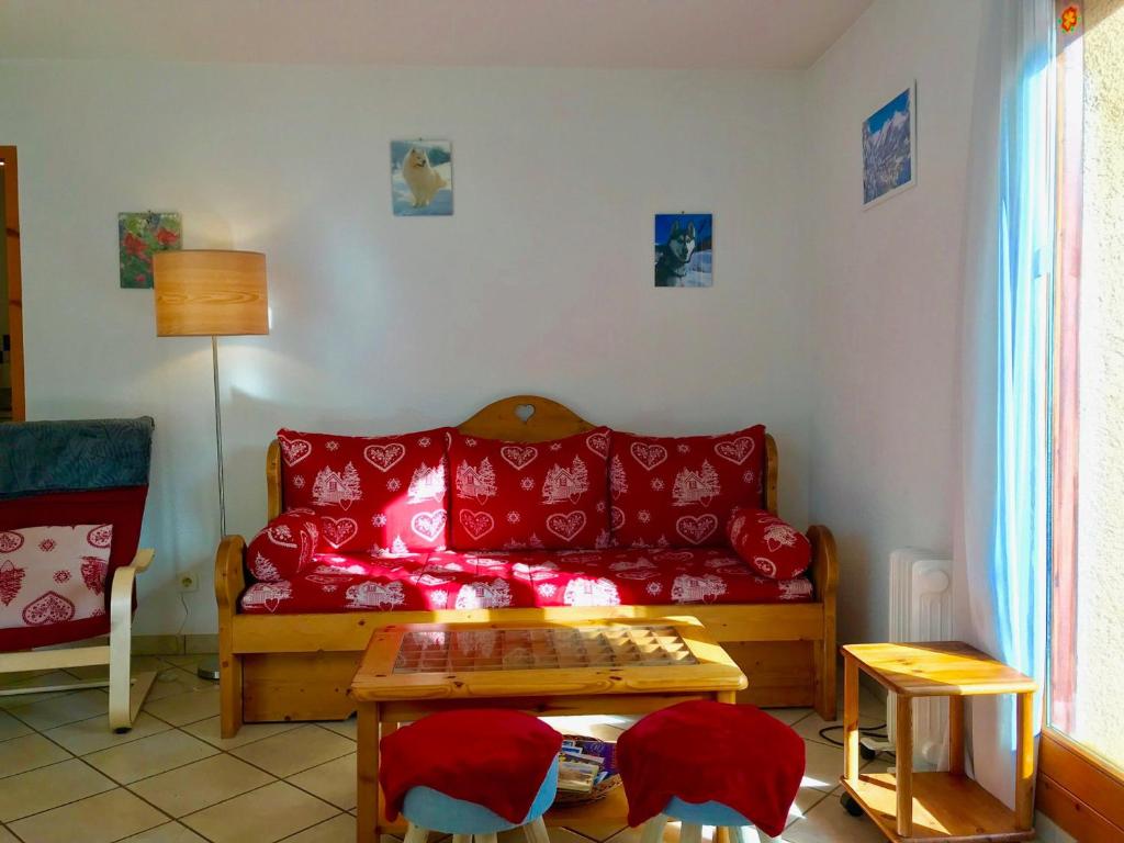 Posedenie v ubytovaní Charmant appartement à Villard-de-Lans - 6 pers, terrasse, jardin, proche des pistes et commodités - FR-1-515-135