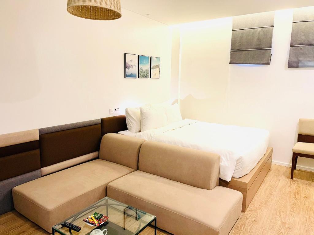 Posezení v ubytování Parosand Hanoi Hotel