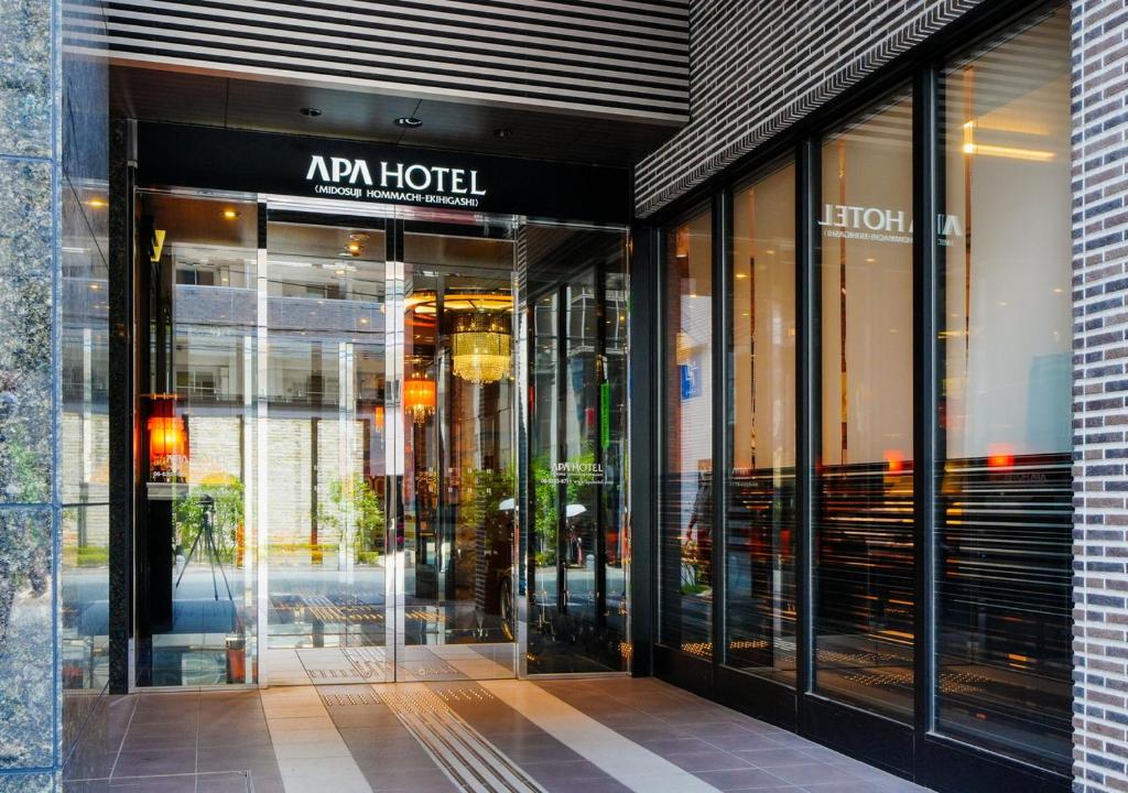 Exteriér nebo vchod ubytování APA Hotel Midosuji Honmachi Ekihigashi