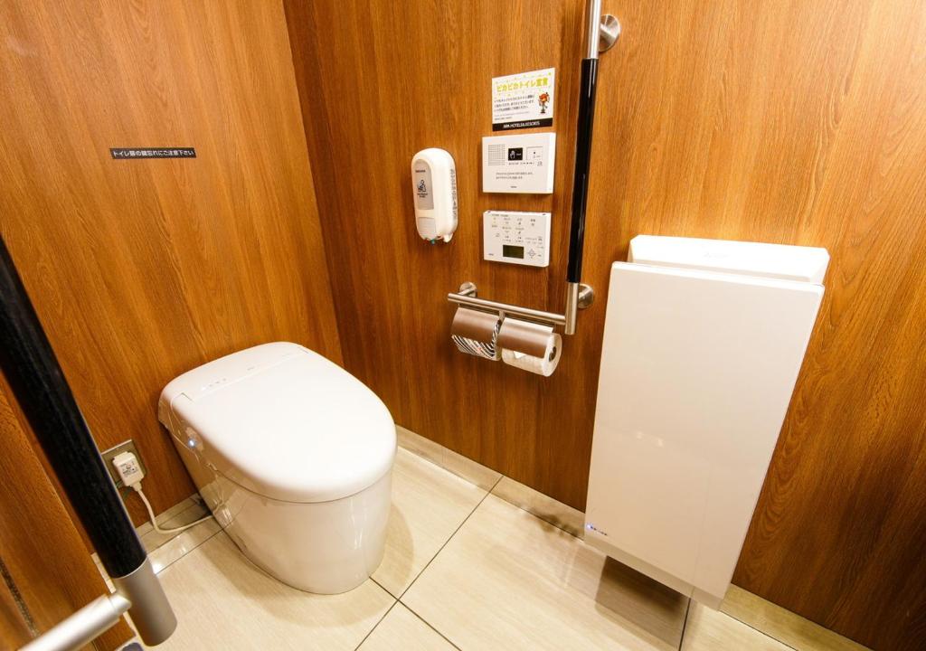 Koupelna v ubytování APA Hotel Midosuji Honmachi Ekihigashi