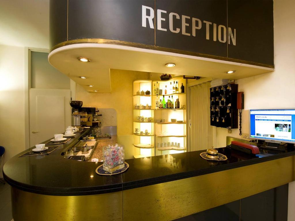 Vstupní hala nebo recepce v ubytování Hotel Corticella