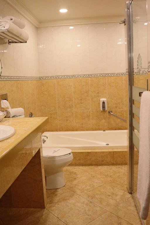Koupelna v ubytování Suites Layfer, Córdoba, Veracruz, México
