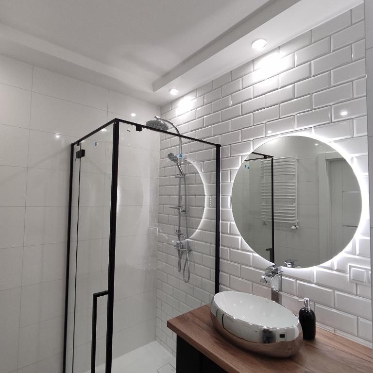Koupelna v ubytování Apartament Luxury Two-bedroom