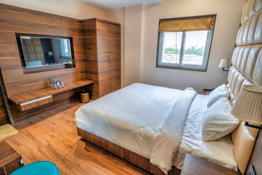 Postel nebo postele na pokoji v ubytování ROYAL CLIFF HOTEL & RESORTS