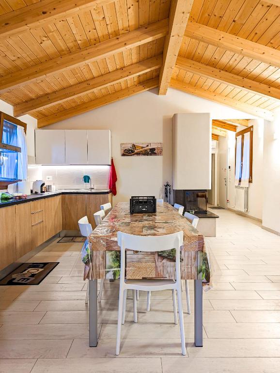Kuchyň nebo kuchyňský kout v ubytování Agriturismo Ardizio 43