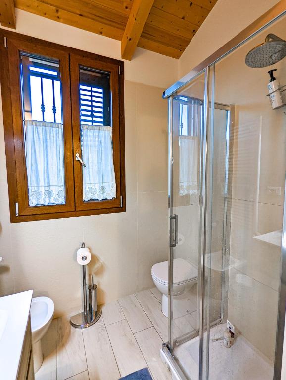 Koupelna v ubytování Agriturismo Ardizio 43