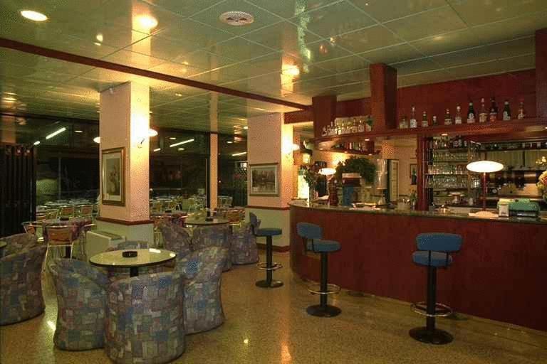 Lounge nebo bar v ubytování Hotel Mirage