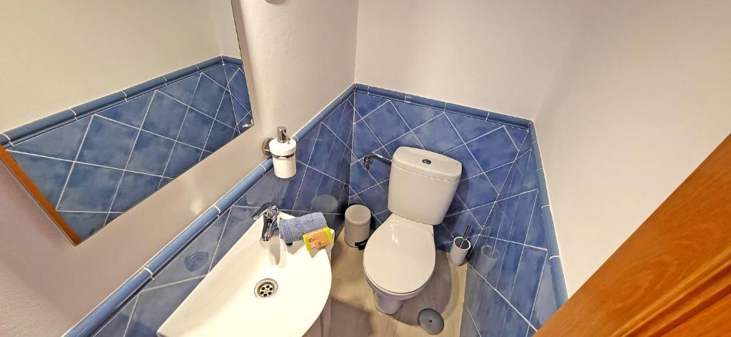 Koupelna v ubytování CASA BELLA VISTA