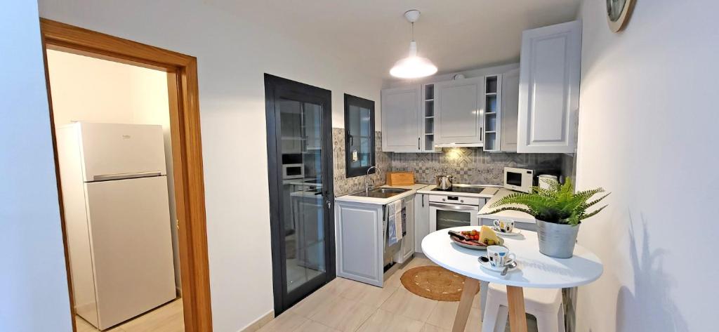 Kuchyň nebo kuchyňský kout v ubytování CASA BELLA VISTA