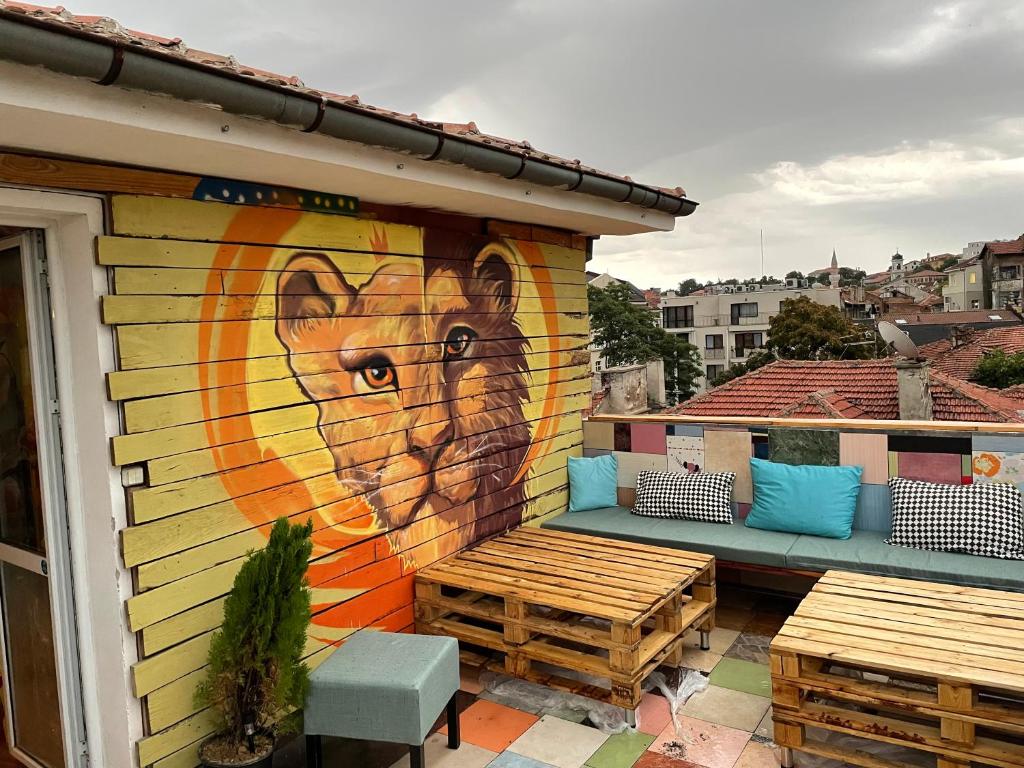 Balkón nebo terasa v ubytování Hakuna Matata Guest House