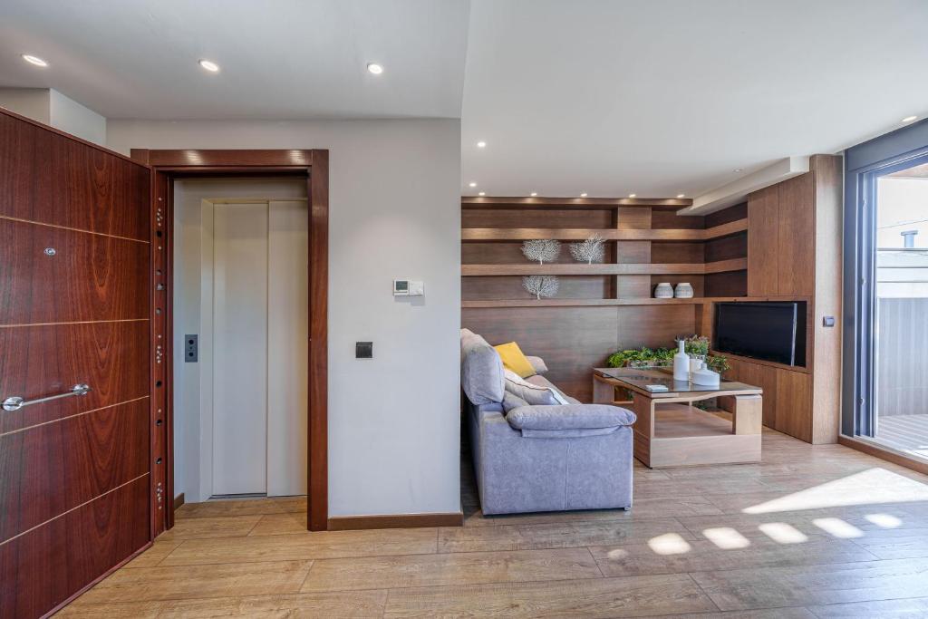 Posedenie v ubytovaní Apartamentos Gibralfaro Centro