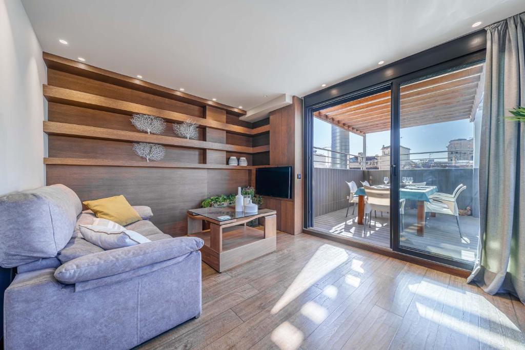 Posedenie v ubytovaní Apartamentos Gibralfaro Centro