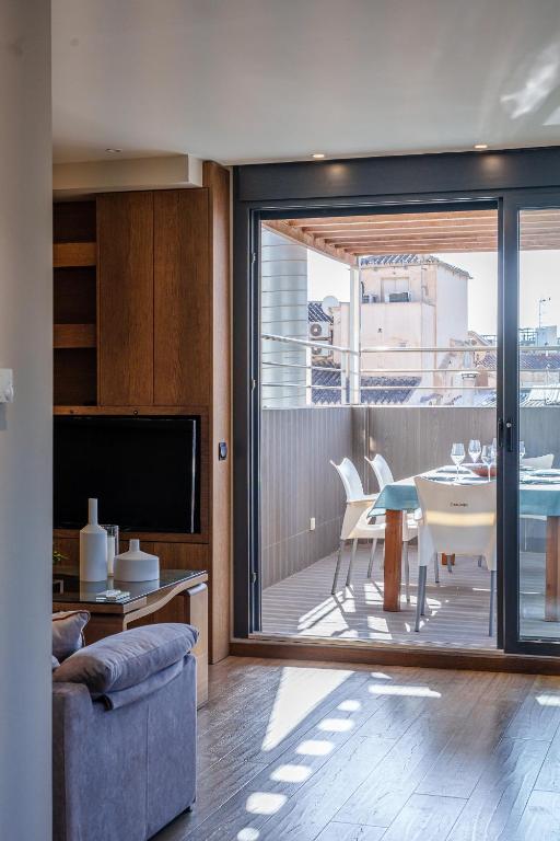 Posedenie v ubytovaní Apartamentos Gibralfaro Centro