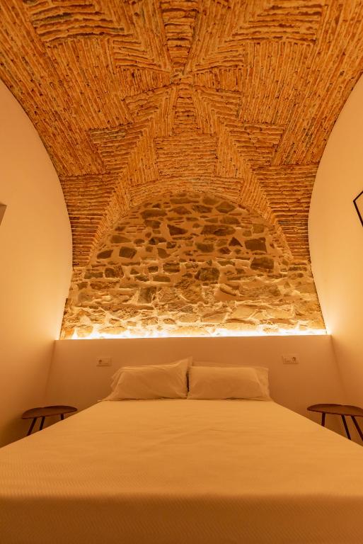 Posteľ alebo postele v izbe v ubytovaní Galarza Deluxe Casa XVI-XVII Parking privado Gratis