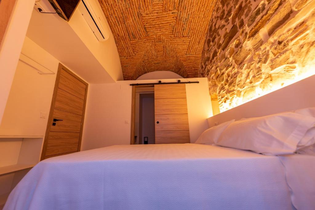 Posteľ alebo postele v izbe v ubytovaní Galarza Deluxe Casa XVI-XVII Parking privado Gratis