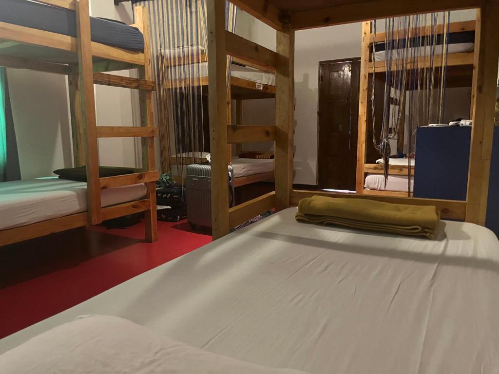 Postel nebo postele na pokoji v ubytování Beachside