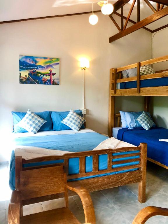Postel nebo postele na pokoji v ubytování Baan Chan Lay Koh Chang