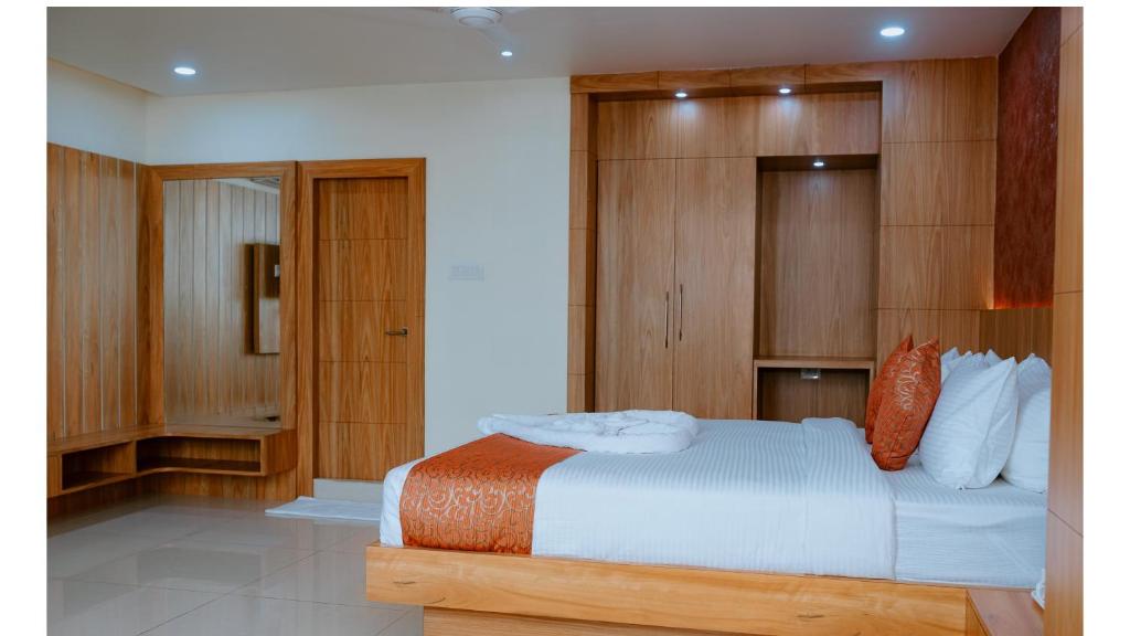 Postel nebo postele na pokoji v ubytování Hotel DC Star
