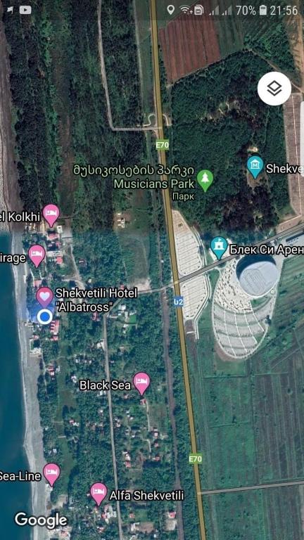 Fotografie z fotogalerie ubytování Hotel albatros shekvetili v destinaci Šekvetili