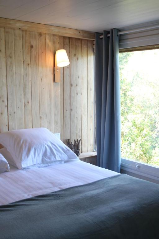 Postel nebo postele na pokoji v ubytování La Bastide du Beausset-Vieux