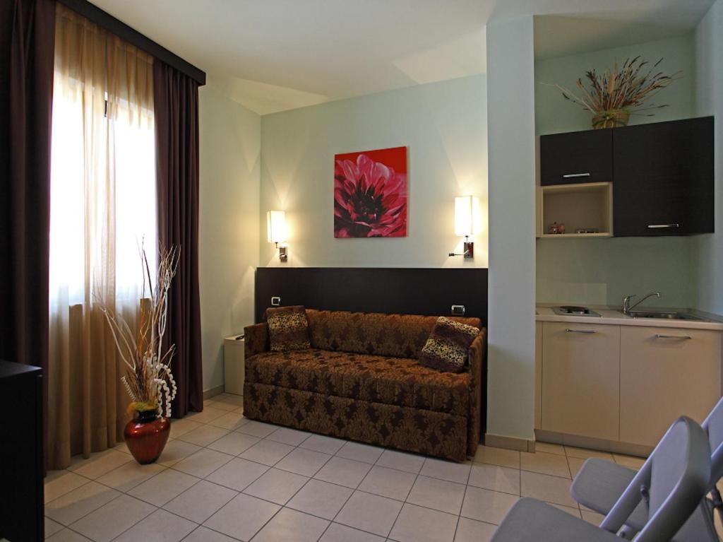 Posezení v ubytování Euro Hotel