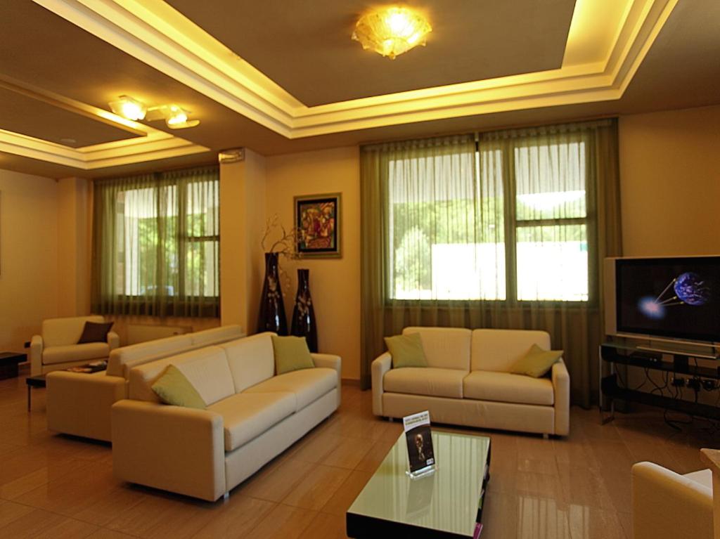 Posezení v ubytování Euro Hotel