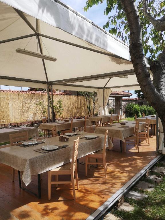 Restaurace v ubytování Appartamento del Monastero