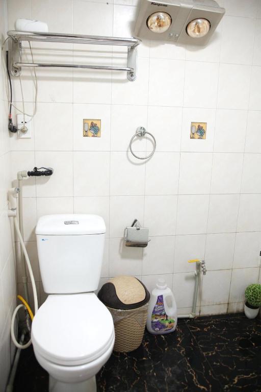 Koupelna v ubytování HOSTEL TURBO