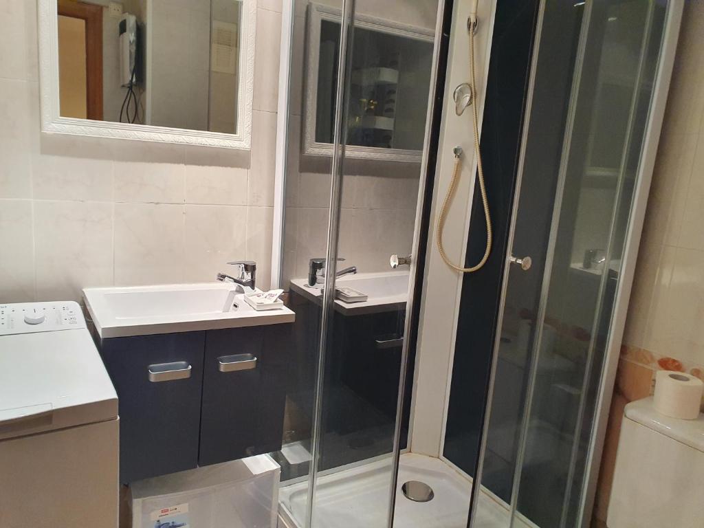 Koupelna v ubytování Apartamentos Grifovacances Nevada
