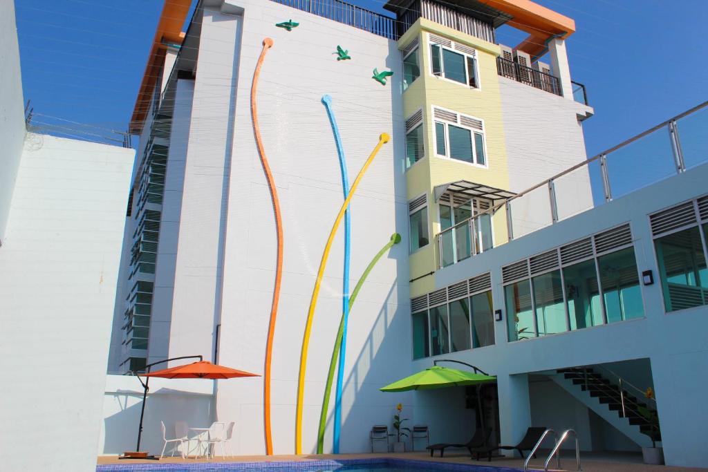 Budova, kde se hotel nachází