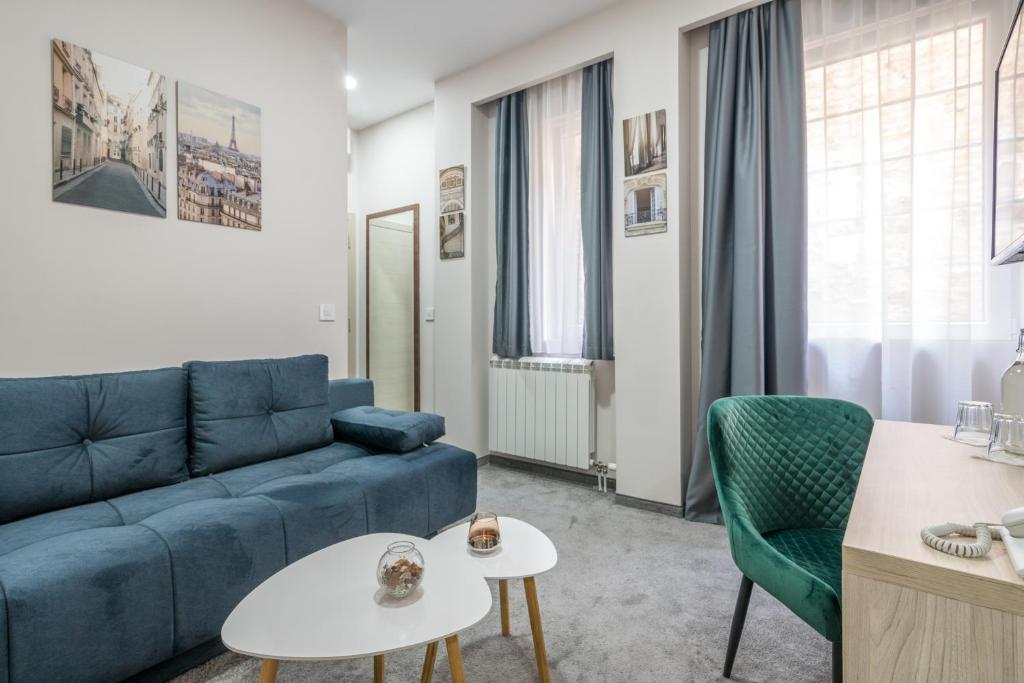Posezení v ubytování Veneti Suites