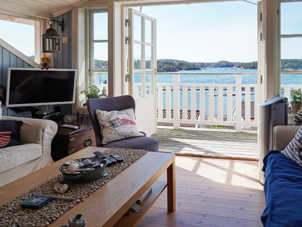 Naturlandskabet i nærheden af feriehuset