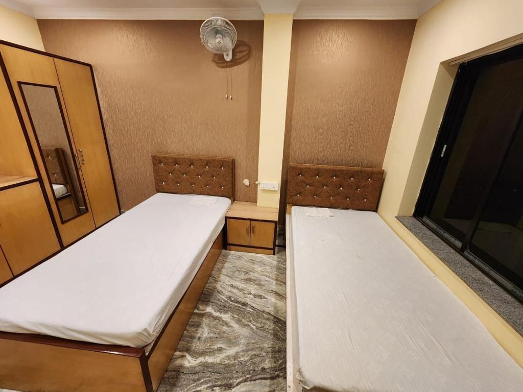 Postel nebo postele na pokoji v ubytování Hotel WB40