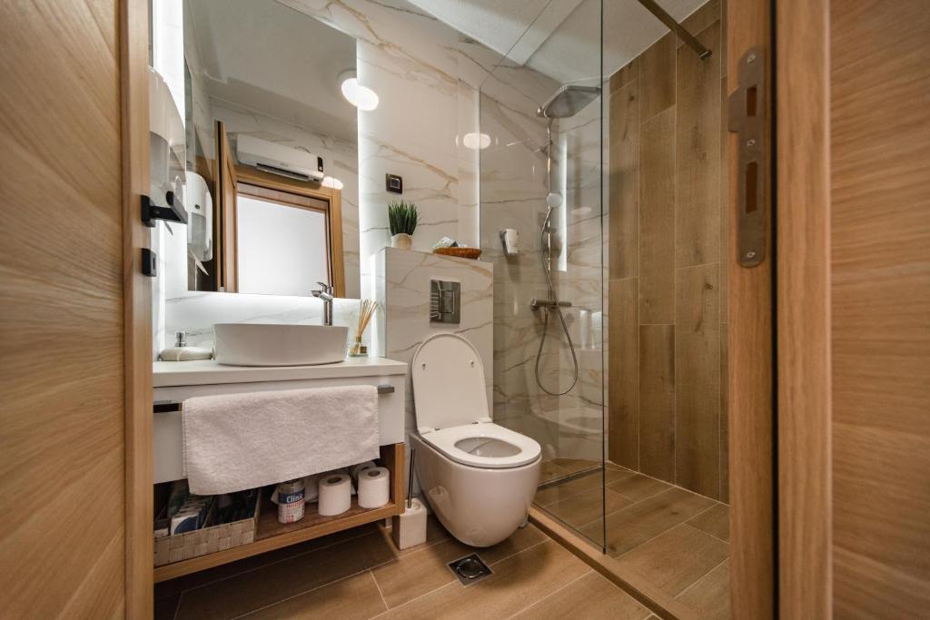 Koupelna v ubytování Villa Inverno & Spa