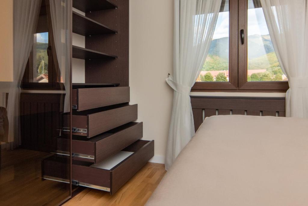 Postel nebo postele na pokoji v ubytování Villa Inverno & Spa