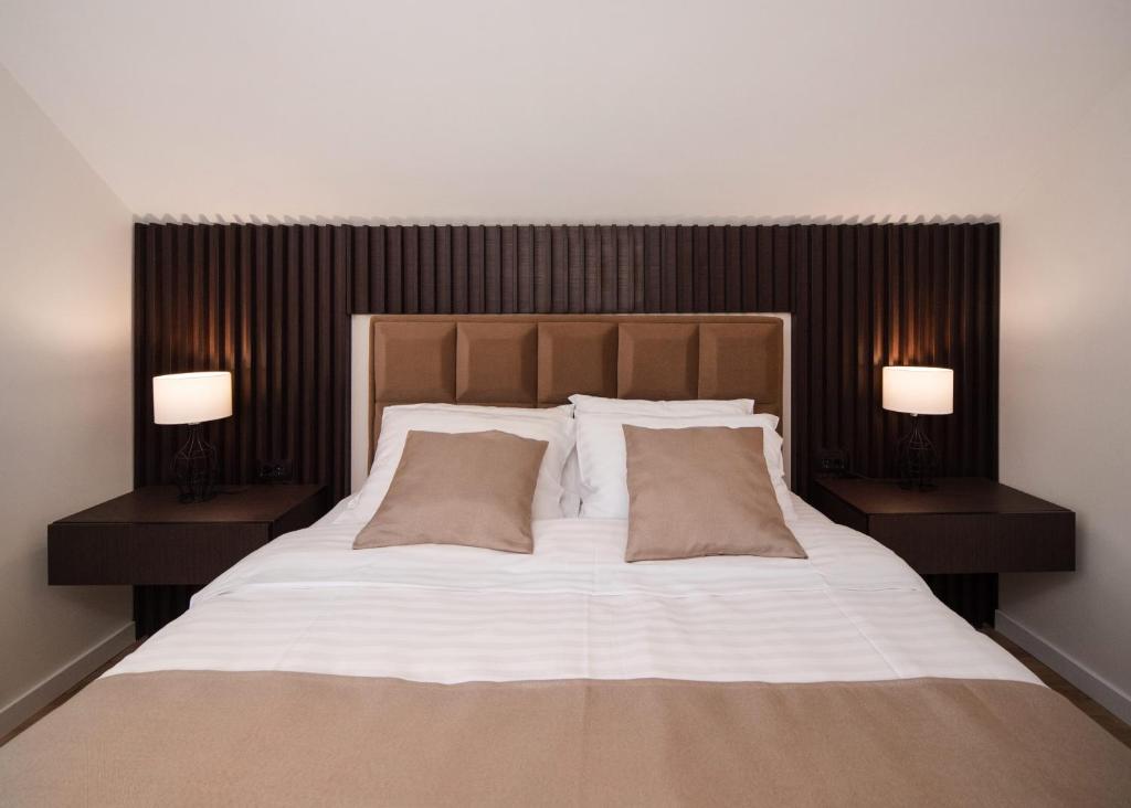 Postel nebo postele na pokoji v ubytování Villa Inverno & Spa